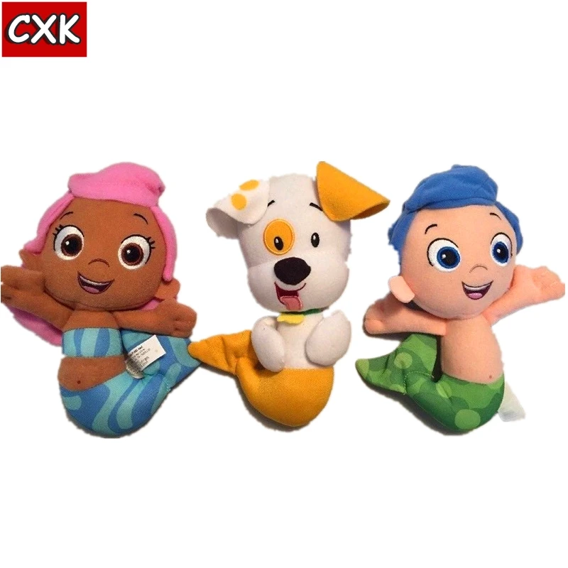 16 см Nickelodeo Bubble Guppies Жиль Молли щенок плюшевая игрушка пузырь Рина мягкие милые
