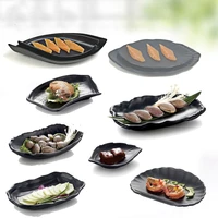 hot pot dinnerware stewed beef meatballs cold dish dinner plate frost originality plate japanese sushi a5 melamine tableware