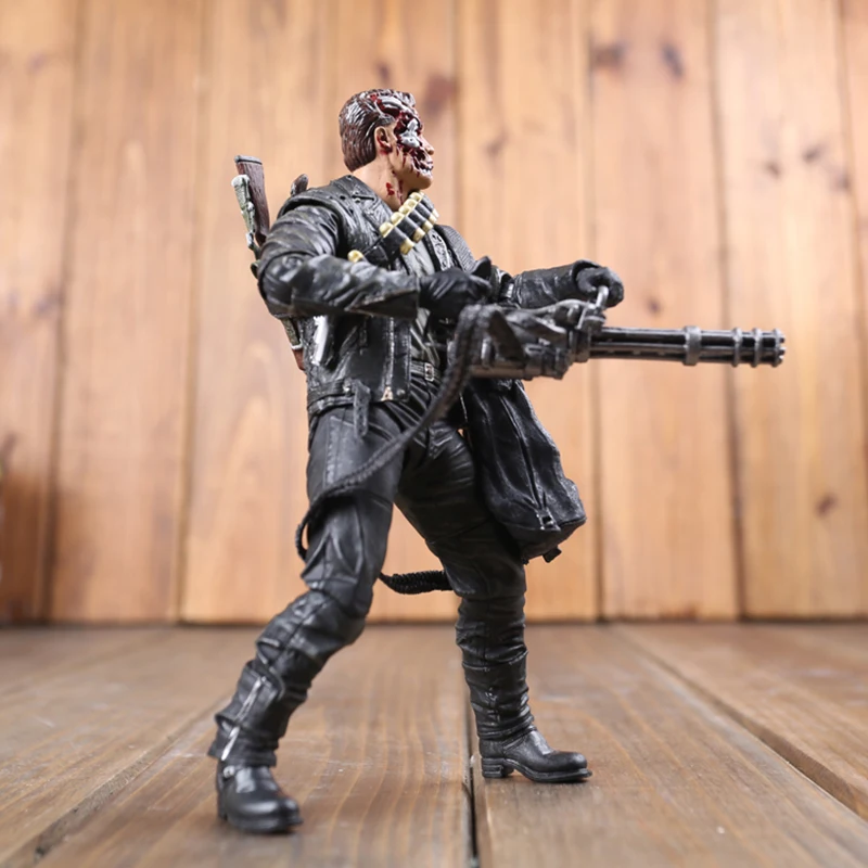 Экшн фигурка Terminator 2 T 800 масштаб 1/8 окрашенная регулируемая искусственная кукла