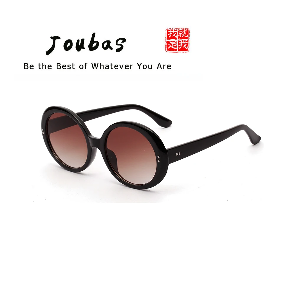 Женские винтажные Круглые Солнцезащитные очки Joubas овальные розовые
