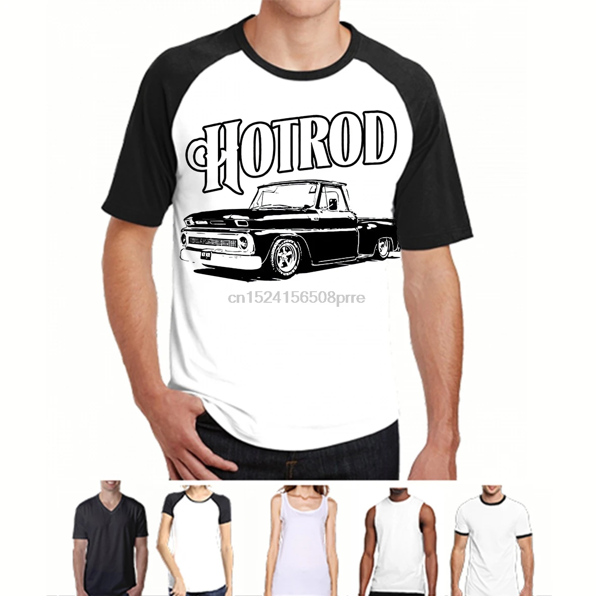 Летняя Стильная мужская футболка 1960 Fan Art C10 Hot Rod Новая и мягкая разных цветов |