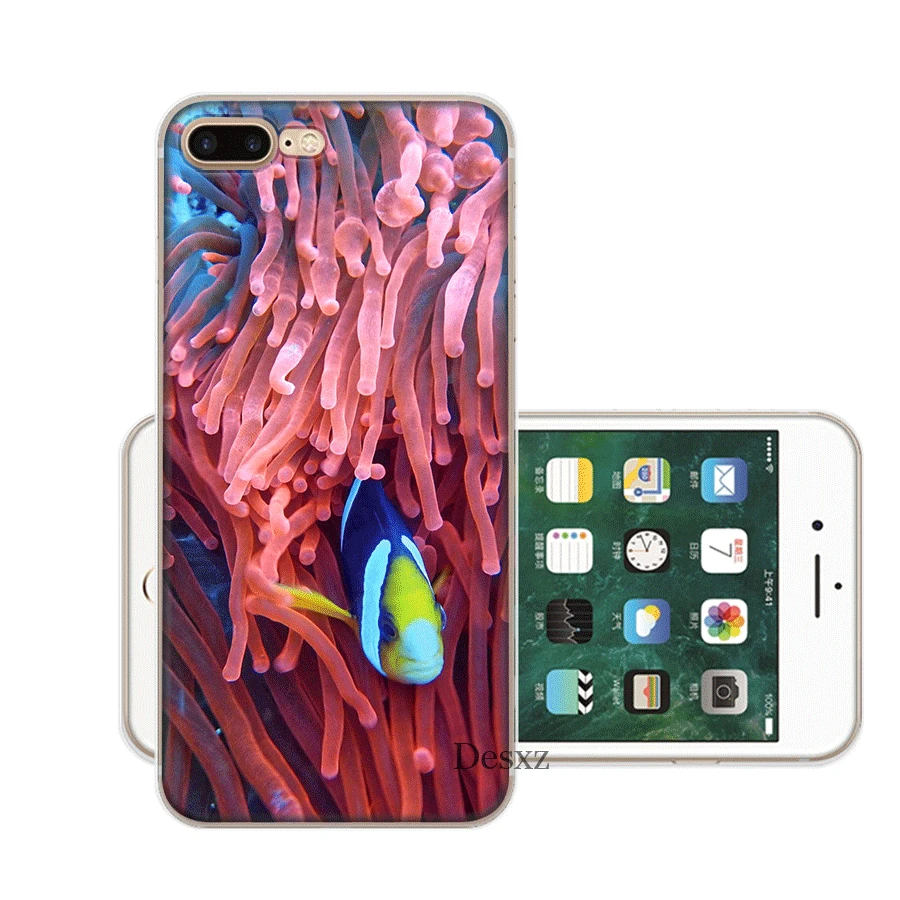 Чехол для мобильного телефона Desxz Fish iPhone 6 6s 7 8 Plus 11 Pro X XS Max 5 5S SE |