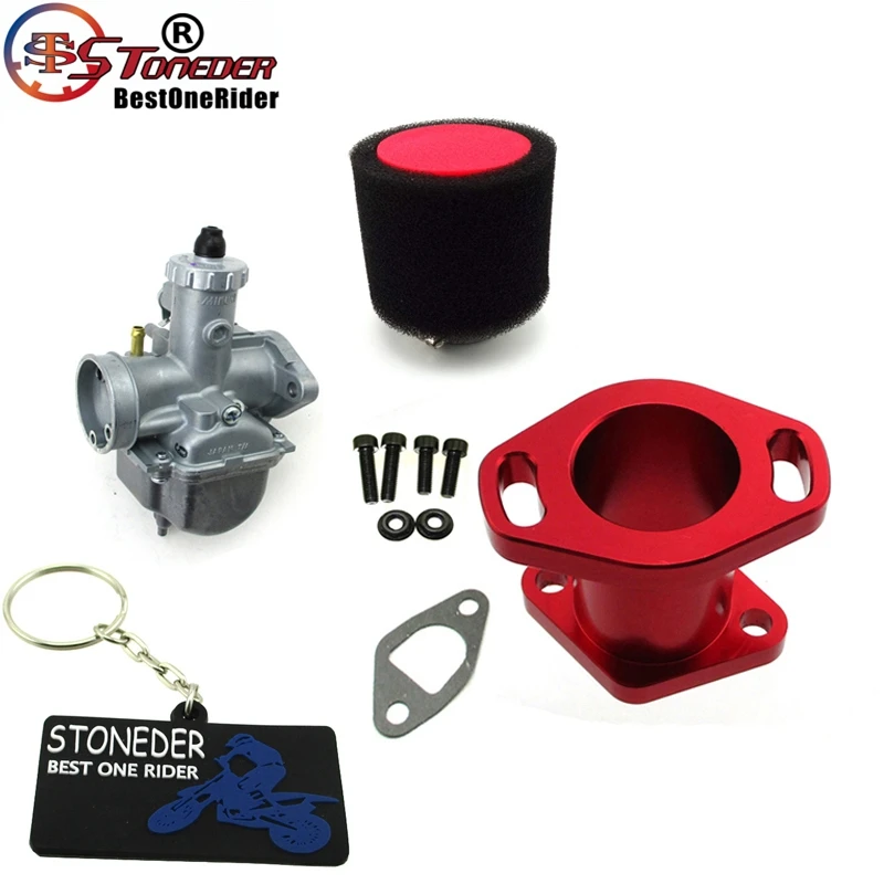 STONEDER Racing подлинный Mikuni VM22-3847 Mainfold воздушный фильтр M6 винтовые болты для Predator 212cc