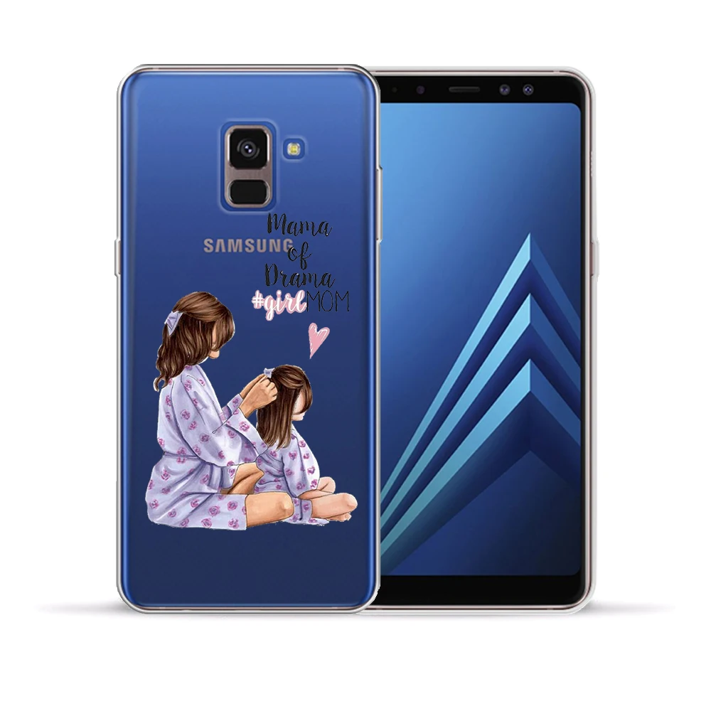 Мягкий чехол из ТПУ для Samsung Galaxy A6 A8 Plus A9 A7 2018 A3 A5 2016 2017 A750 A10 A30 A50|Бамперы| |