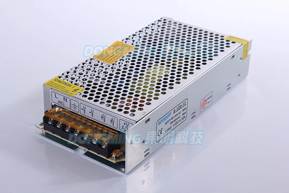 Водостойкий IP22 DC 12V 10A светодиодный драйвер 120W переключатель режима питания AC100-240V адаптер питания для светодиодной ленты