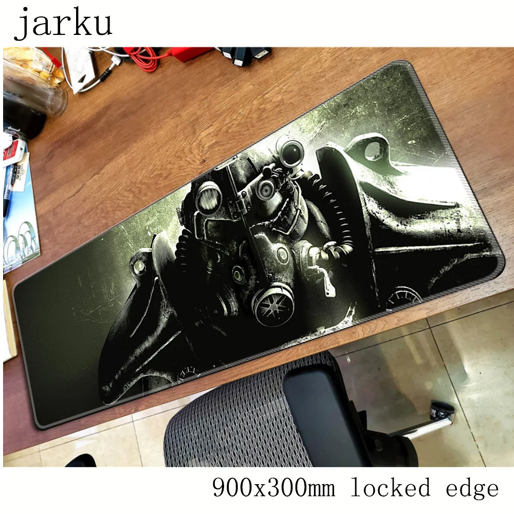 Коврик для мыши falloutd 900x300x3 мм, игровой коврик для мыши, большой популярный аксессуар для ноутбука и ПК, эргономичный коврик для мыши