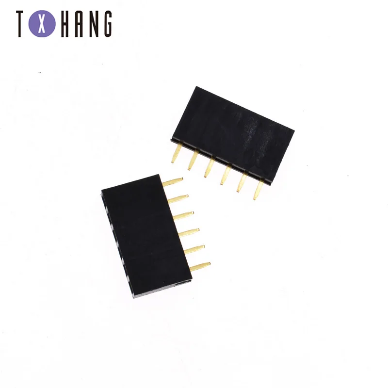 10 шт. 1X4Pin 40Pin однорядные Женский правый угол коллектора контактный разъем полосы 2