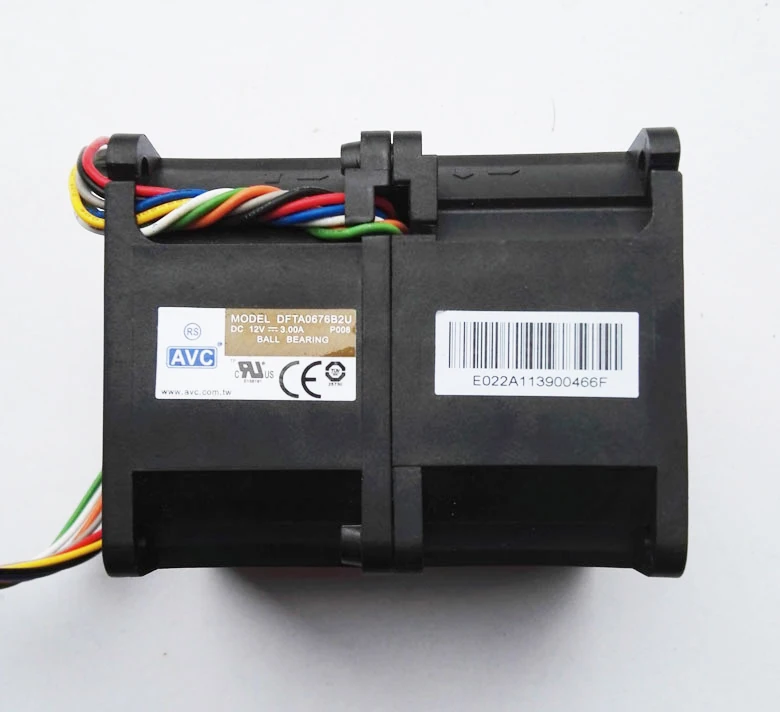 New AVC DFTA0676B2U 12V 3A 60*60*76mm 6076 6CM high speed car booster violent coolingfan | Компьютеры и офис