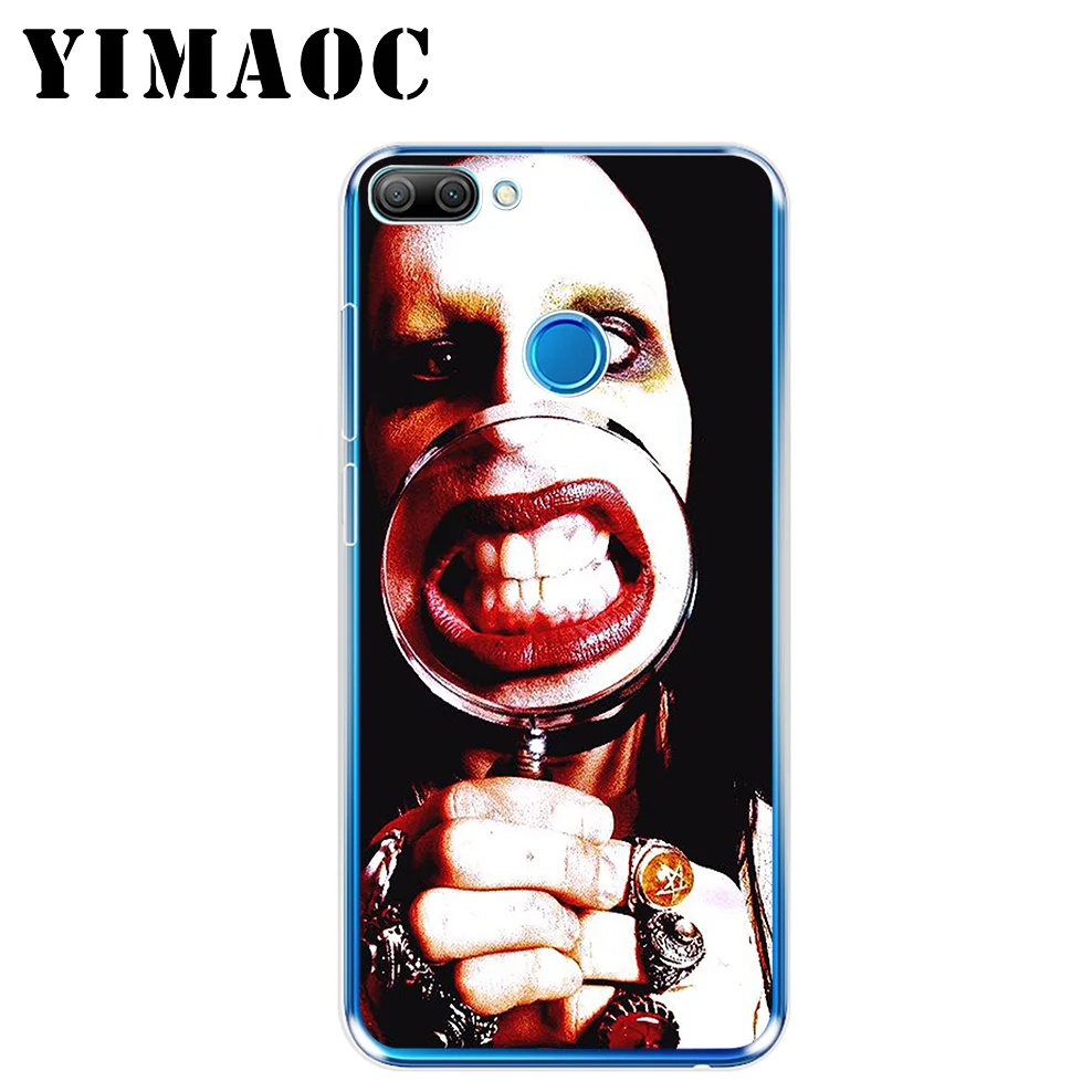 YIMAOC Marilyn Manson Soft Case for Huawei Mate 30 20 P30 P20 P10 P9 P8 2015 2016 2017 P Smart Lite Pro |