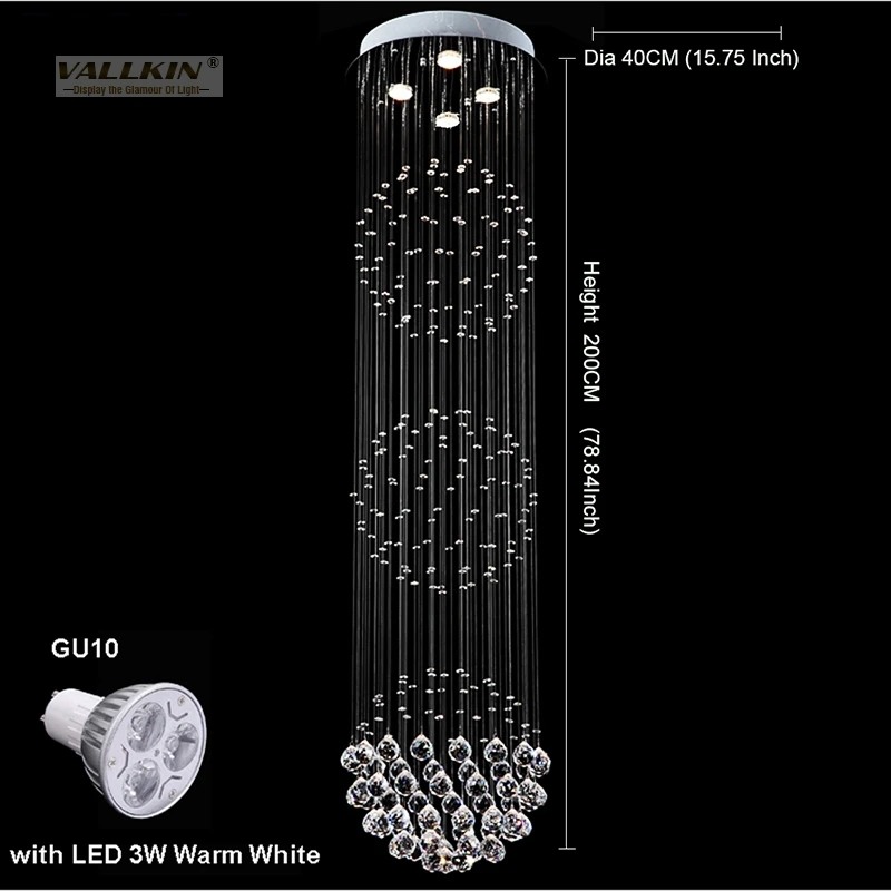 

Large Luxury Crystal chandelier Living Room lustre sala de cristal Modern Round Ball Chandeliers Light Fixture Wedding Deco