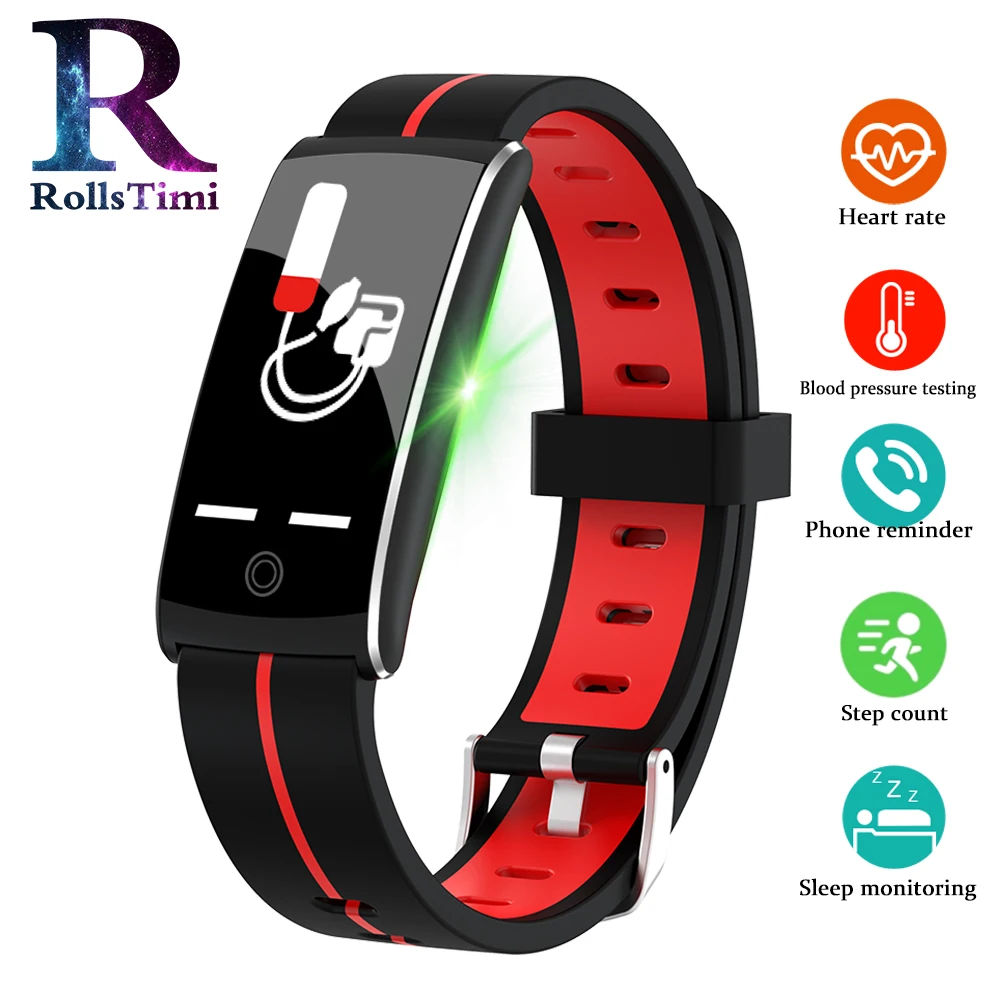 RollsTimi новые умные часы для мужчин водонепроницаемый Фитнес браслет Открытый