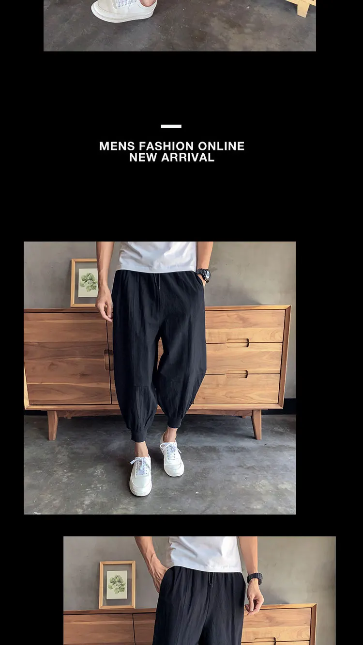 Sinicism Store мужские Харадзюку шаровары винтажные китайские штаны для бега мешковатые винтажные спортивные штаны в стиле хип-хоп спортивные штаны большого размера