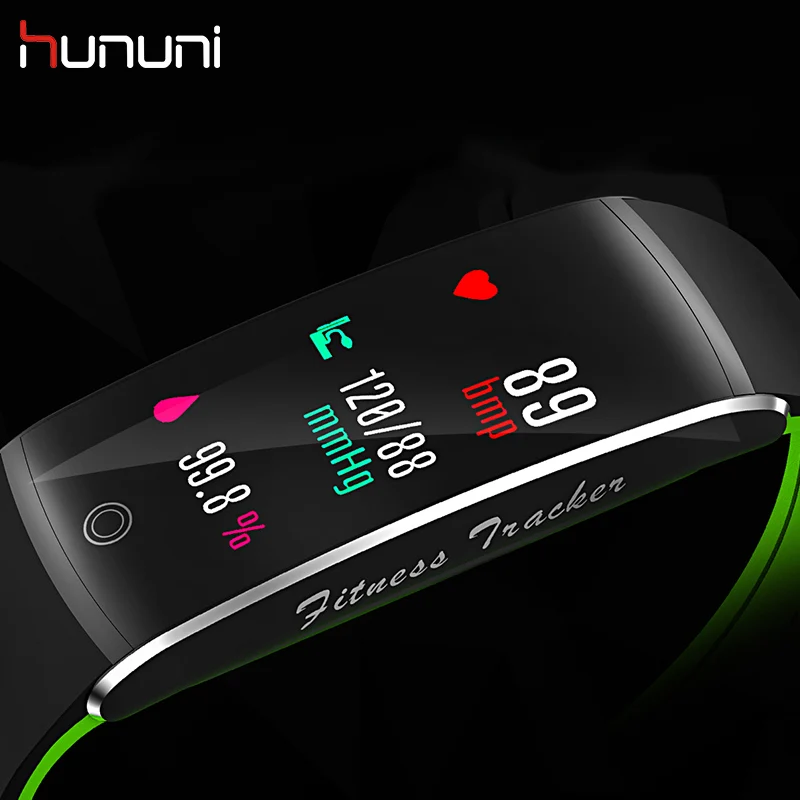 Hununi F10C умный Браслет reloj inteligente носимые устройства трекер физической активности