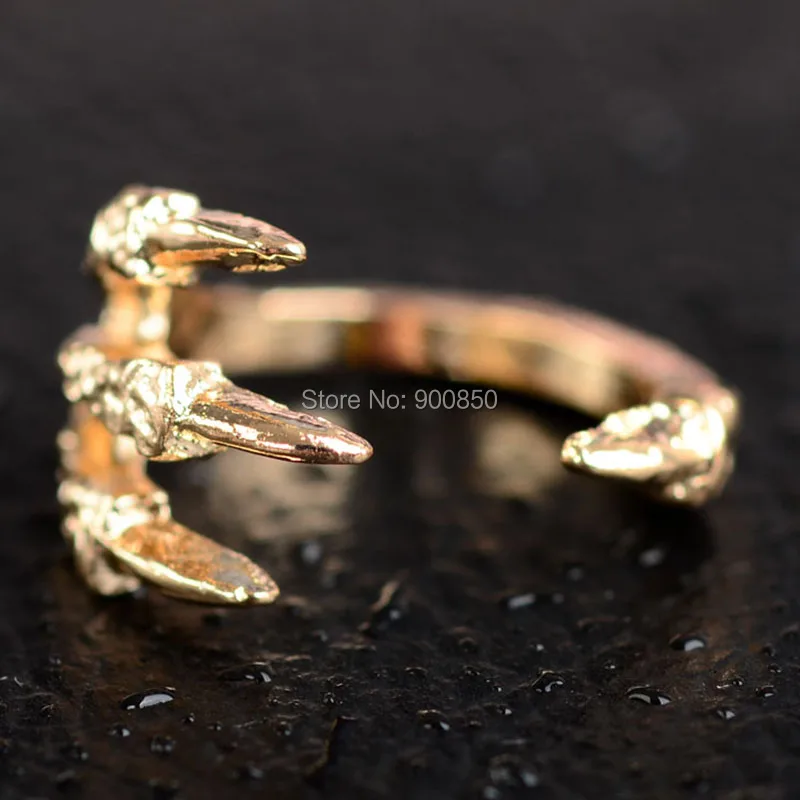 1 шт. Новые Модные Винтажные кольца в стиле панк Ретро Простой полый цветок