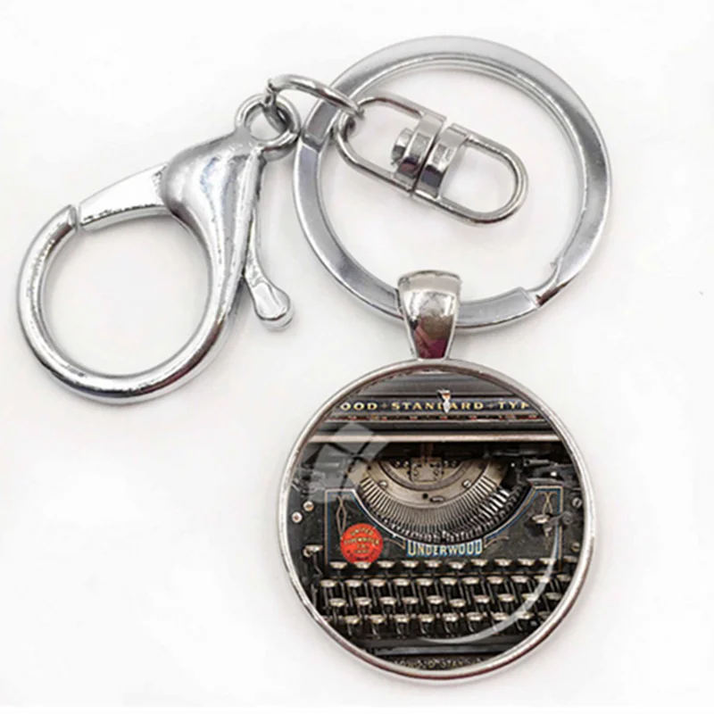 Новый Винтажный кулон для пишущей машинки подарок ювелирные изделия брелок
