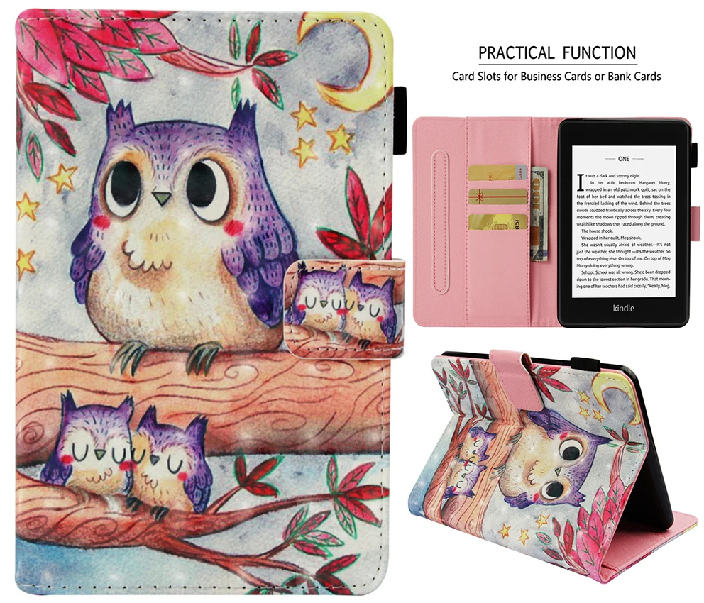 Магнитный чехол-книжка для Amazon Kindle Paperwhite 4 выпущенный Чехол-книжка для Kindle Paperwhite 4 10th Generation Case