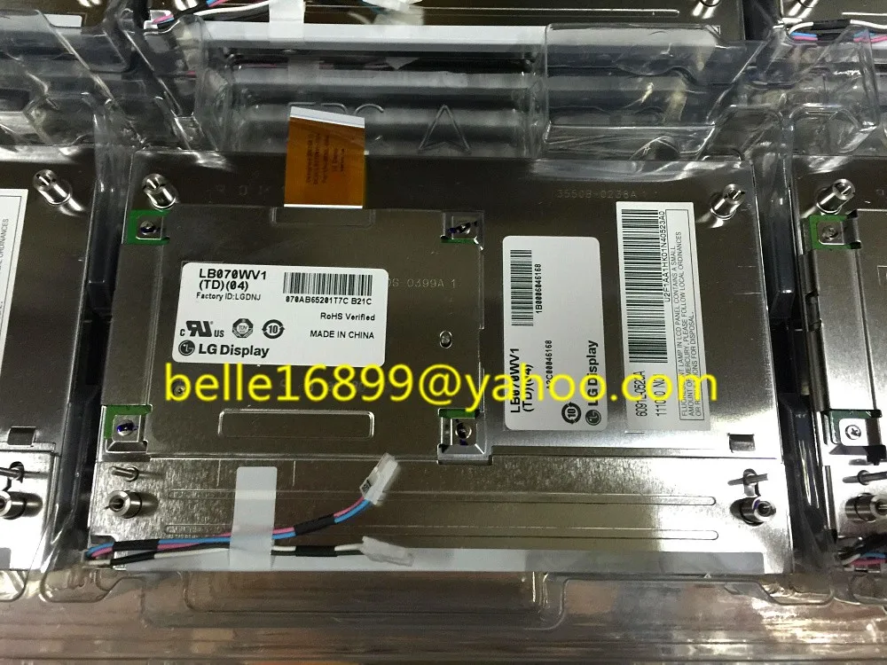 100% оригинальный новый LB070WV1 (TD) (04) 7 дюймов LB070WV1-TD04 ЖК-экран дисплей для Mercedes