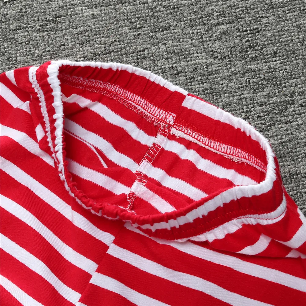 Зимний новогодний наряд модная Рождественская Одежда для девочек костюм на День