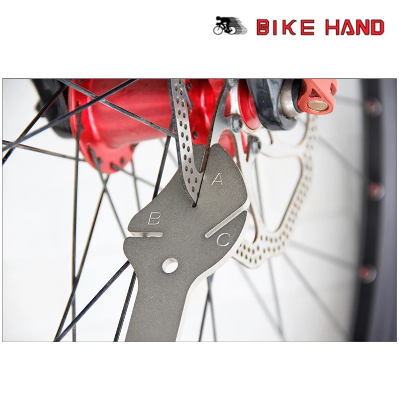 BIKEHAND MTB дисковый ротор для велосипеда сплющивающий инструмент регулировочный