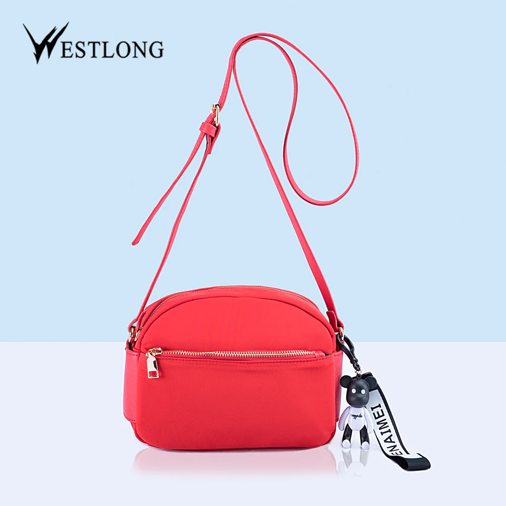 Women Fashion Shoulder Bag Casual Crossbody Small Messenger Bags Female Candy Colors Handbag Flap Lady Nylon Phone 3L11 | Багаж и сумки