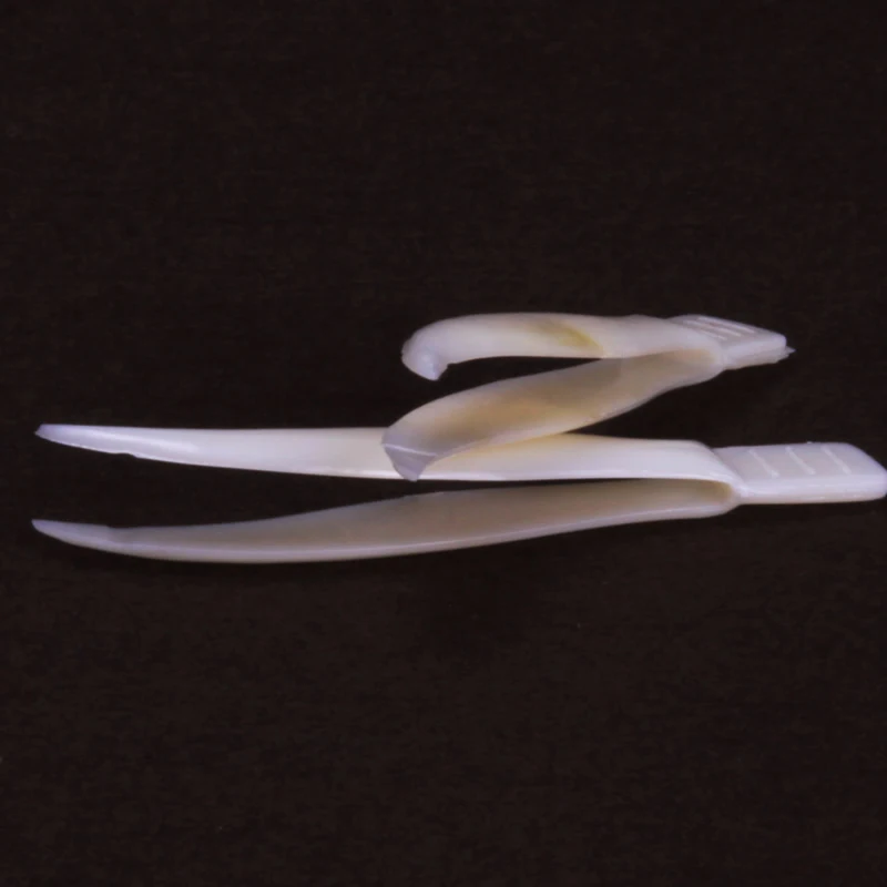 

2PCS Plastic White Tweezer Weight Tweezer Lab Supplies Hand Tools