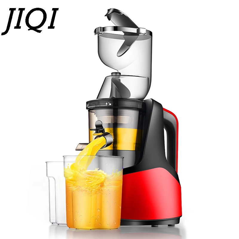 JIQI 220V 150W Electric Multifunction Juicer Fruit Ice cream maker household Food processor Juice Extractor Stainless steel body | Бытовая