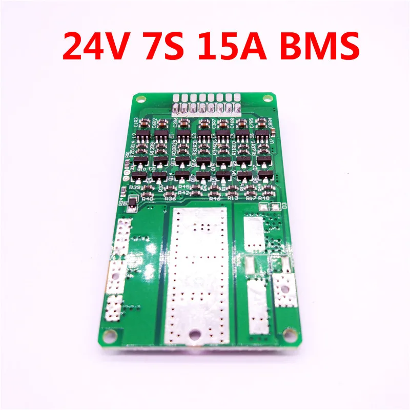 Батарея для мотоцикла 7 S 24 V BMS 15A v литиевая батарея электрического велосипеда 8Ah