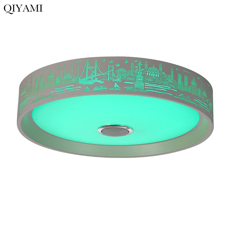 Интеллектуальный светодиодный потолочный светильник с дистанционным