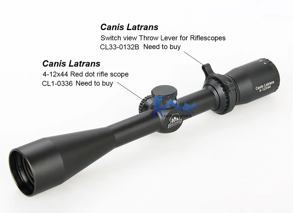 Рычаг для прицела Canis Latrans Switch View OS33-0132B | Спорт и развлечения