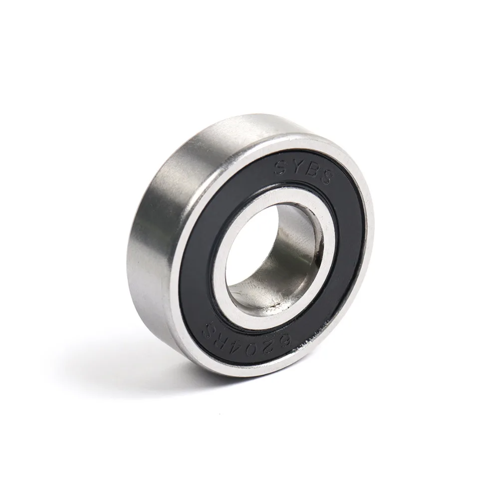 2Pcs Ball Bearings ID 10/12/15/17/20mm Bearing Steel Low Speed 6200/6201/6202/6203/6204-2RS For Furniture Accessories | Обустройство