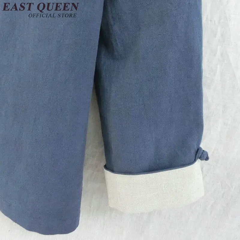 Традиционная китайская одежда для мужчин куртки пальто топ с воротником стойкой