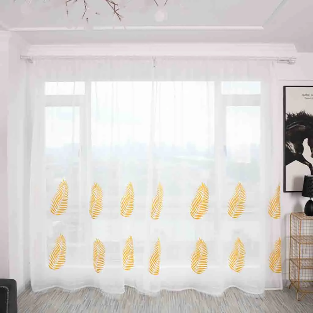 Gacsidy Store 100 × 200 см занавеска Тюль оконная драпировка панель отвесный шарф Valances