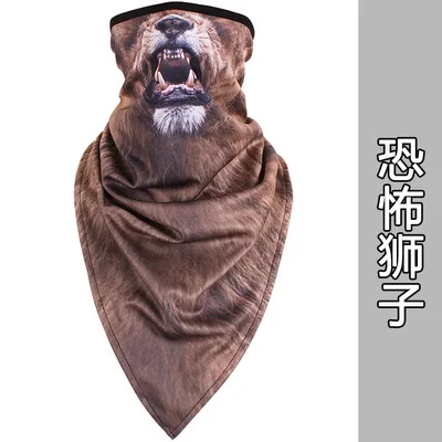 Lion of terror quick Уличная шапка, головной убор для езды на мотоцикле, велосипедная бандана для катания на лыжах, снегоходах, лыжах, Спортивная полумаска, Балаклава, велосипедная бандана - Цвет: Lion of terror quick