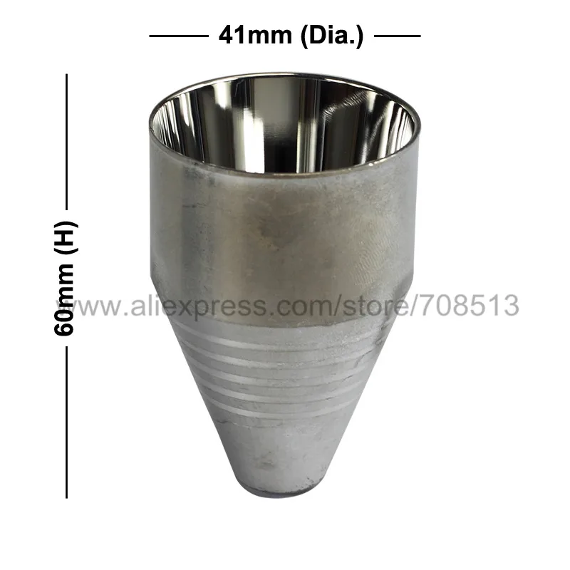 Алюминиевый отражатель для CREE XM L 41 мм (D) x 60 (H) SMO|reflector|reflector smoreflector aluminium |