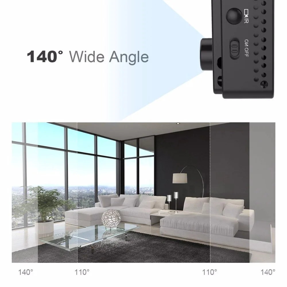 Новейшая HD1080P мини Wi-Fi камера инфракрасного ночного видения наблюдения IP/камера AP
