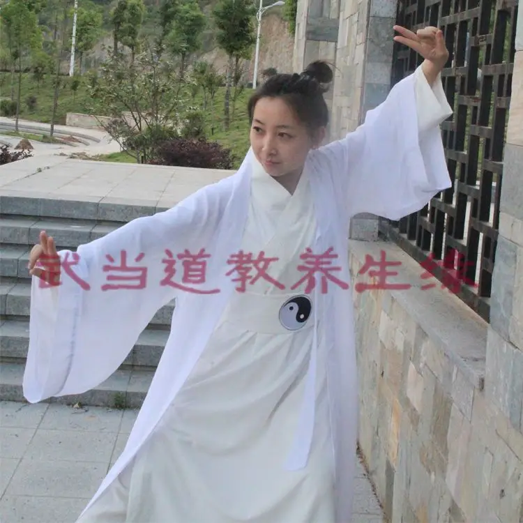 Одежда унисекс Wudang костюм из трех предметов Tai Chi Tao Pao бесплатная доставка|suit