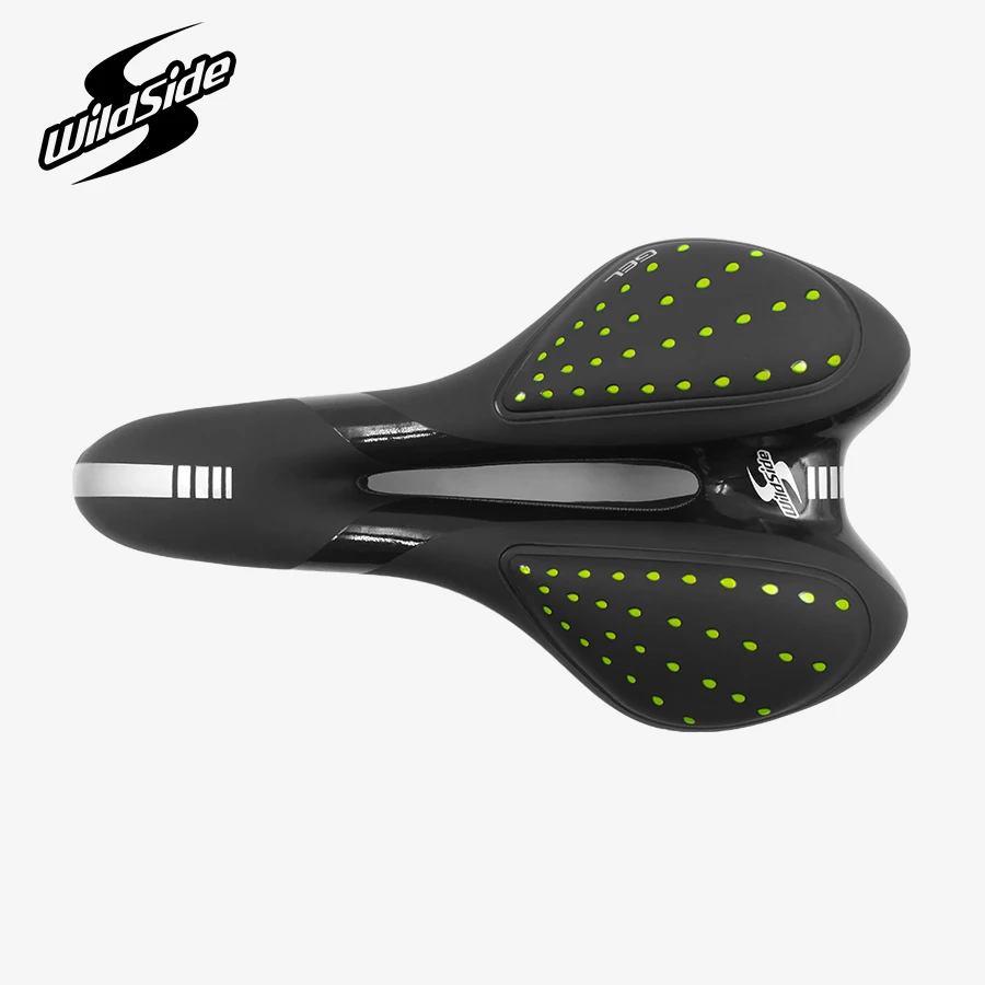 Комфортное велосипедное седло для взрослых женщин, шоссейное mtb горное Велосипедное Сиденье, гелевая накладка, полое Велосипедное Сиденье, подушка для электрического велосипеда, седло, часть - Цвет: COLOR 4