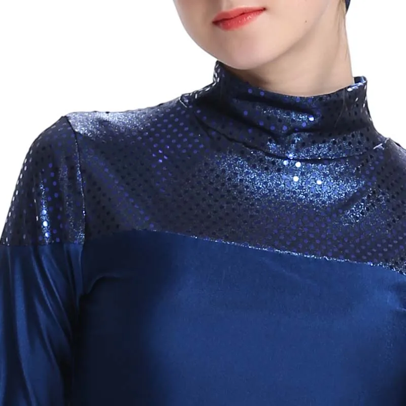 BAILUNMA Burkinis Мусульманский купальник мусульманский хиджаб женский большой размер с