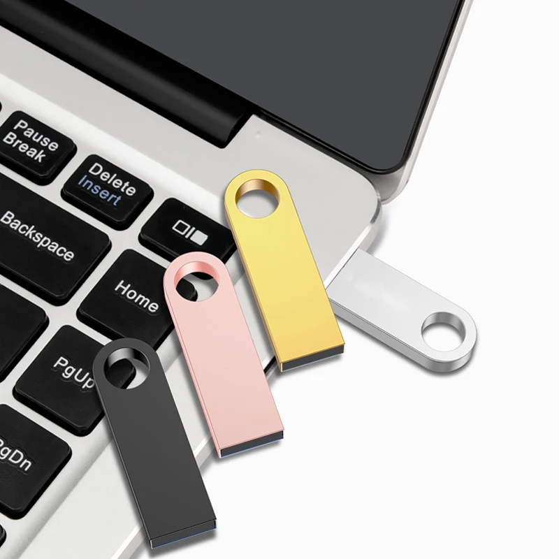 Металлический флеш диск USB 2 0 32 Гб 64 16 128 ГБ 8 Флэшка высокоскоростная накопитель
