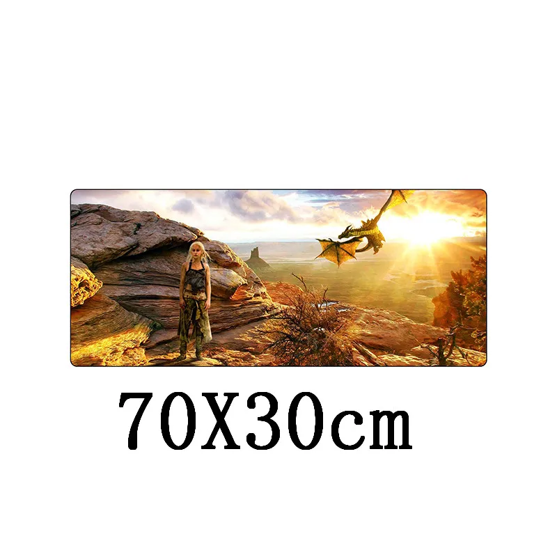 FFFAS 70x30 см большой геймерский игровой коврик для мыши Большая Игра престолов лед и огонь песня Декор коврик для мыши стол ноутбук подушка для ноутбука - Цвет: Model I