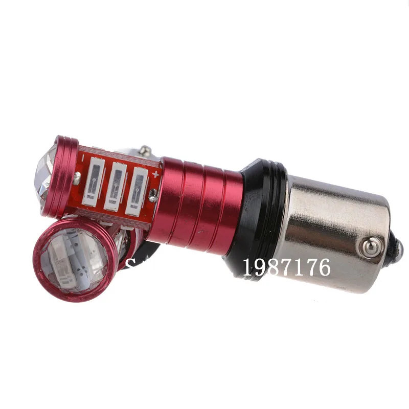 1 шт. Автомобильный светодиодный фонарь BA15S P21W 1156 BAU15S PY21W BAW15S PR21W 7020 11 SMD белый