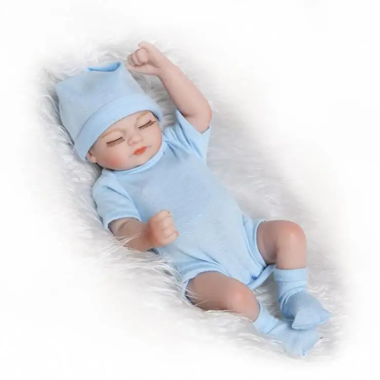 Bebe reborn mini doll лидер продаж игрушки недорогие Реборн детские куклы мини-двойка