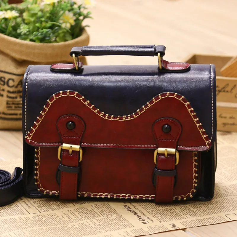 Женские винтажные сумочки женская сумка-тоут через плечо мессенджер в