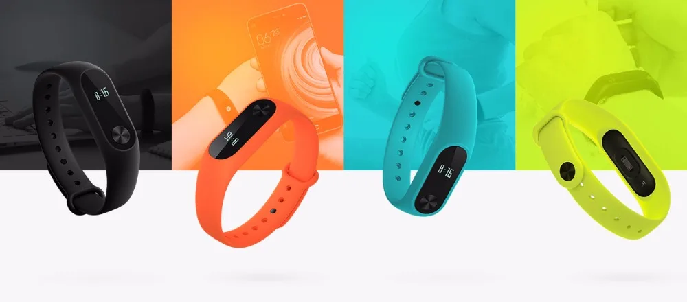 Новое поступление xiaomi mi band 2 часы цветной силиконовый ремешок браслет аксессуары спортивный ремешок