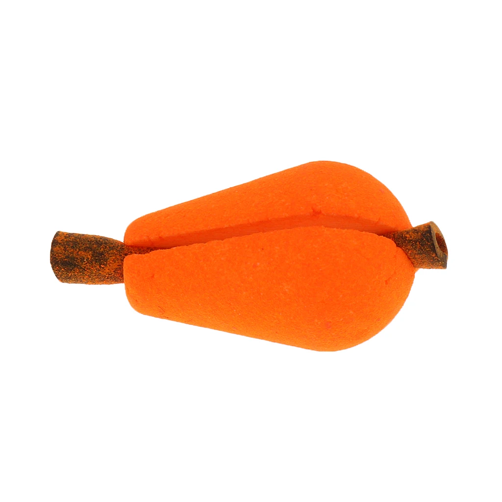 6 штук в форме капли поплавок для рыбалки водная капля поролон индикатор удара 0