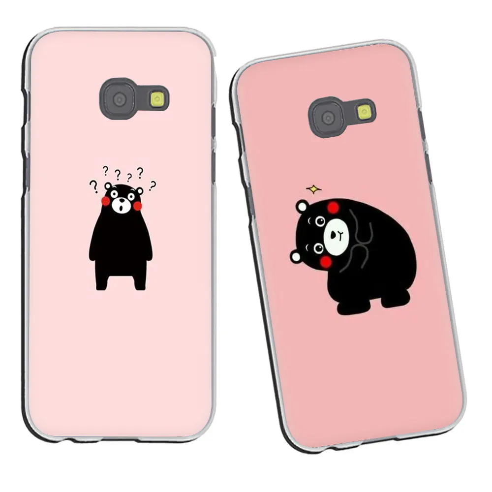 Kumamon прекрасный медведь жесткий чехол для телефона Япония 2015 2016 Galaxy J7 J6 J5 J3 J2 J1