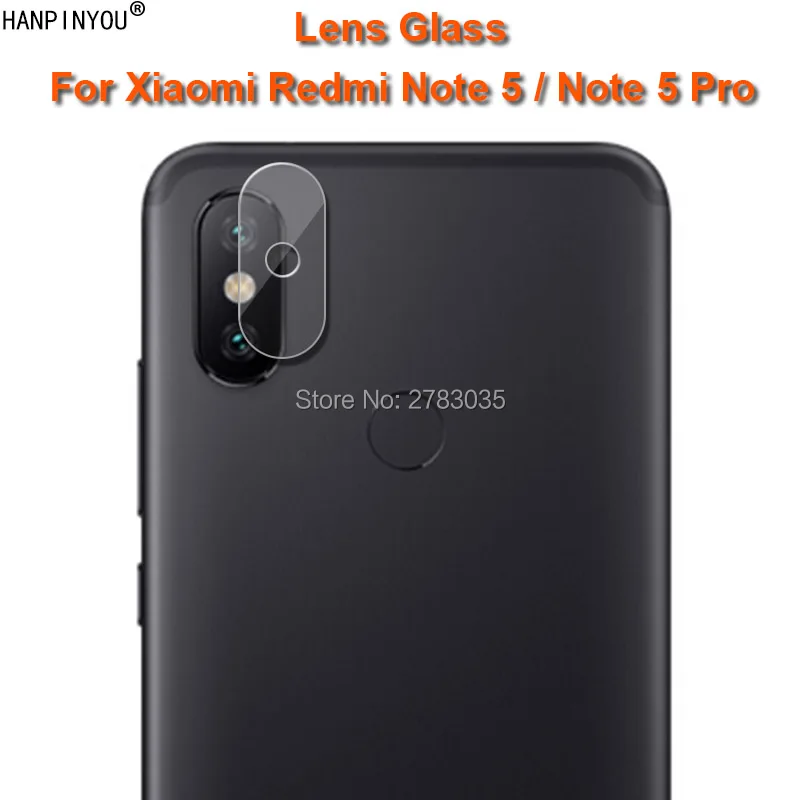 Прозрачная ультратонкая защитная пленка для объектива задней камеры Xiaomi Redmi Note5 /