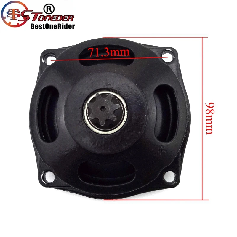 STONEDER 25H 7 Tooth Kids ATV Clutch Drum Gear Box For 2 Stroke 47cc 49cc Engine Buggy Go Kart Minimoto Pocket Bike Mini Quad | Автомобили