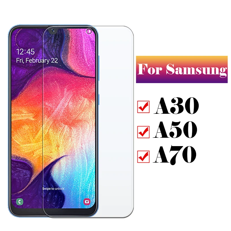 Защита экрана для samsung galaxy a50 защитное стекло a70 a30 закаленное samsun a 70 50 30 защитная