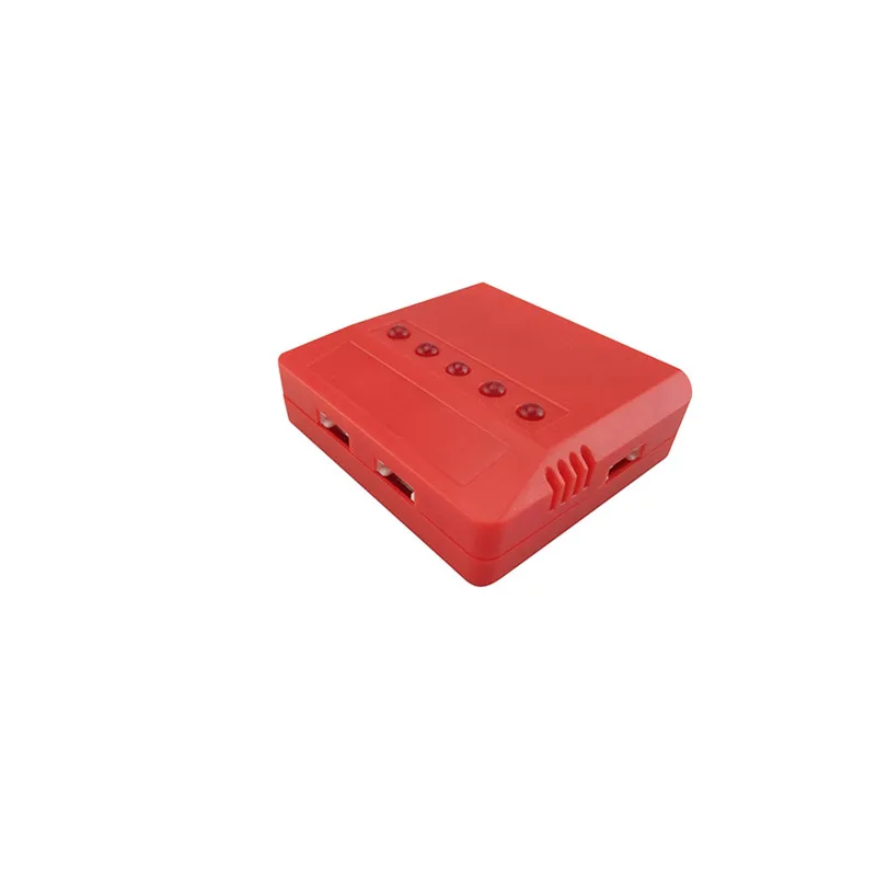 5PCS 3,7 v 500 мА/ч, Батарея для Hubsan X4 H107C H107L H107D H107P H107C+ H107D+ HS170 HS170C SYMA X11+ 5 Порты и разъёмы Зарядное устройство